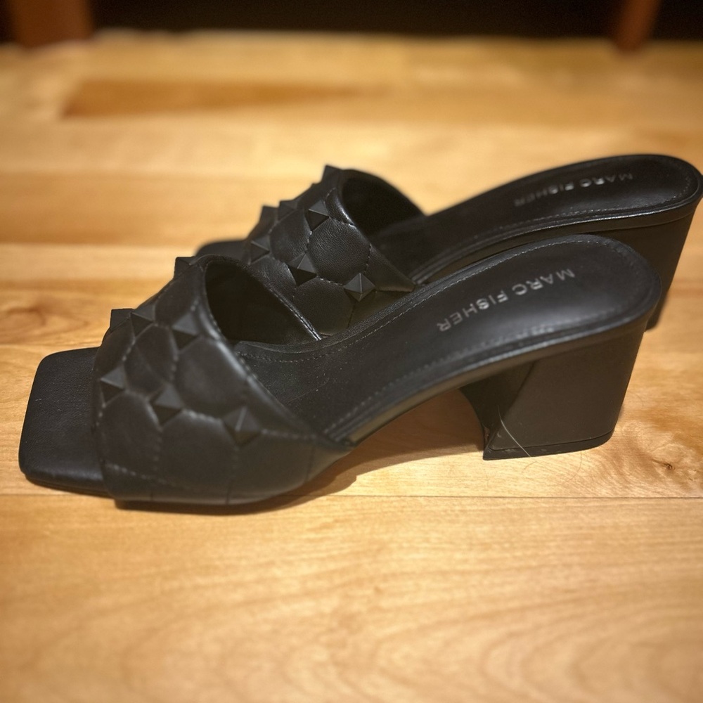 Marc Fisher Studded Mules